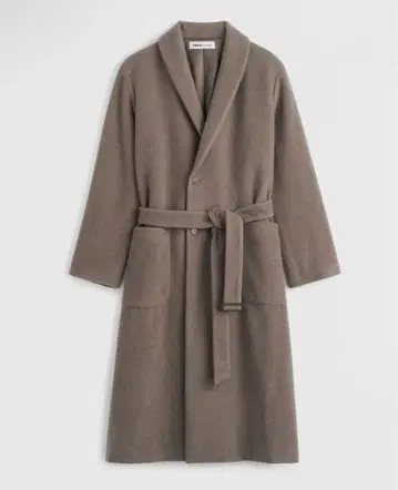 TEKLA x AURALEE 로브 코트