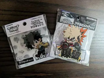 바쿠고 카츠키 미도리야 이즈쿠 아크릴 키링 세트