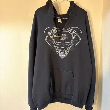 Harley Davidson 스컬 디자인 후드티 초레어 리메이크 제품