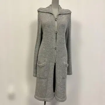 쿠치나 알파카 니트 코트