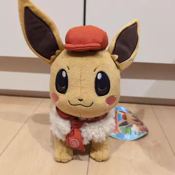 이브이 봉제 인형 빨간 모자 카페 믹스