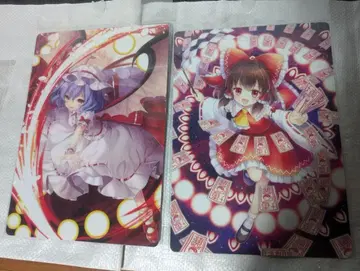 동방 project 하쿠레이 레이무 레밀리아 스칼렛 책받침 2종