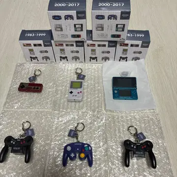 닌텐도 뮤지엄 게임 하드 키링 컬렉션 6개 세트