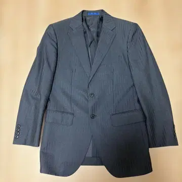 [가격 인하] gotairiku 다크 그레이 스트라이프 비즈니스 정장