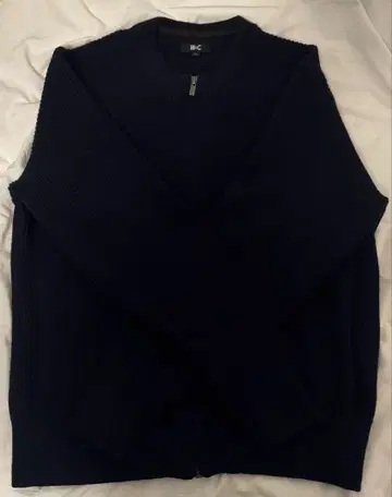 UNIQLO 크루넥 풀 집업 가디건