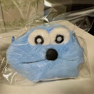 PUPPET SUNSUN 봉제 인형 파우치 파랑