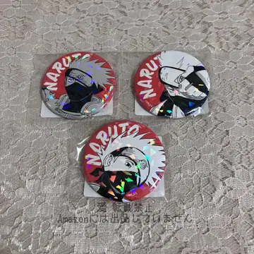 NARUTO 나루토 카카시 올스타 캔뱃지 올캔 3개