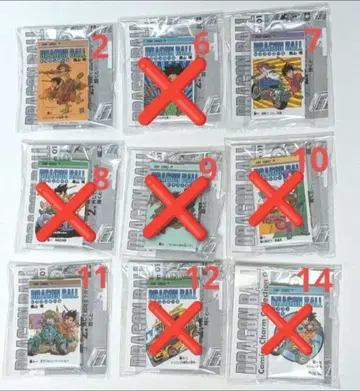 3점 일괄 드래곤볼 코믹스 참 컬렉션 2권 7권 11권 가챠