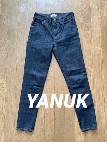 YANUK 야누크 데님 팬츠 사이즈 22 스키니 일본제 스트레치
