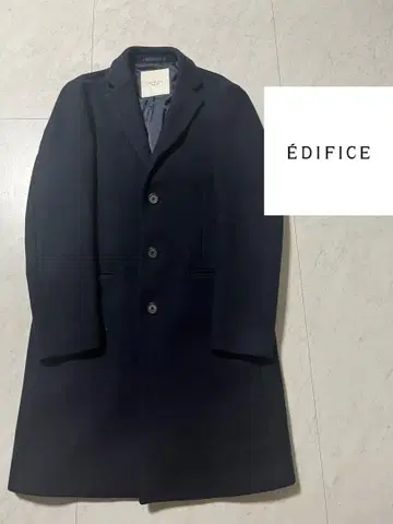 EDIFICE 체스터 코트 네이비