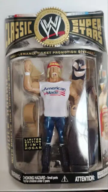 JAKKS사판 WWE 피규어 헐크 호건 한정판 2in1 헐크 머신 포함