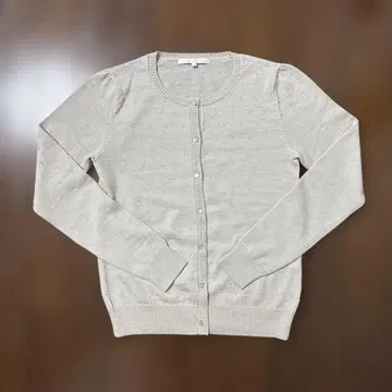 [컨디션 최상] 가격 인하 ANAYI 아나이 베이지 펄 가디건 38