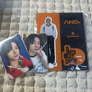 BOYNEXTDOOR 성호 아크릴 스탠드 AND 트레이딩 카드