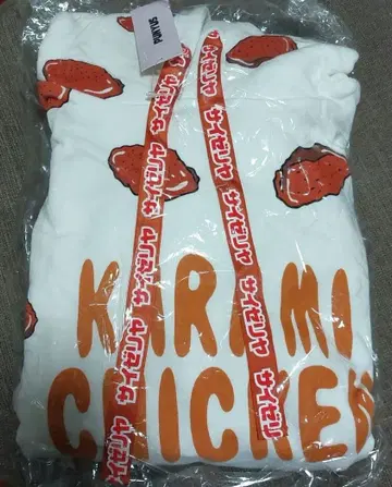 완판템 미개봉 새상품 PUNYUS 푸뉴즈 후드티 사이제리야 매운 치킨