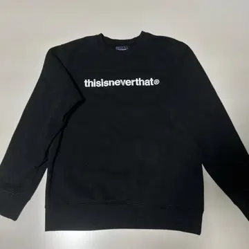 thisisneverthat 맨투맨 XL 블랙