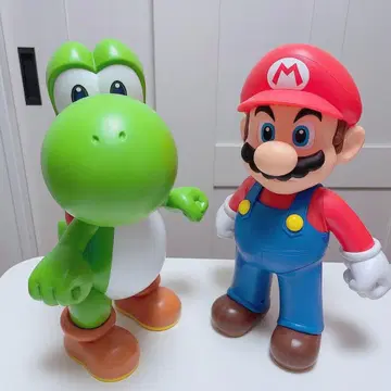 슈퍼 마리오 빅 액션 피규어 마리오 요시 2종 세트