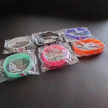 아무로 나미에 26th 굿즈 러버 밴드 6종 세트