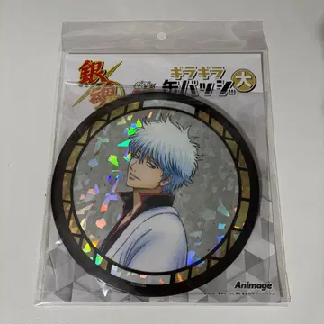 사카타 긴토키 반짝반짝 캔뱃지 대 COSPA Animage