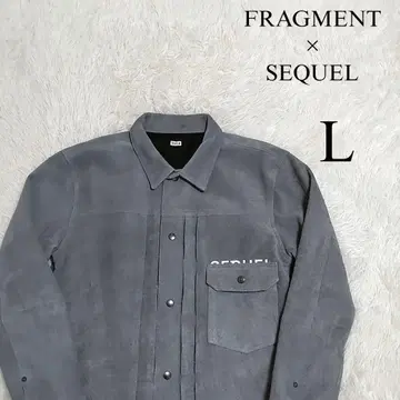 [ 레어 ] FRAGMENT x SEQUEL 1st 타입 스웨이드 자켓
