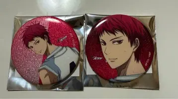 쿠로코의 농구 아카시 마루이 싸우는 등 캔뱃지 2개 세트