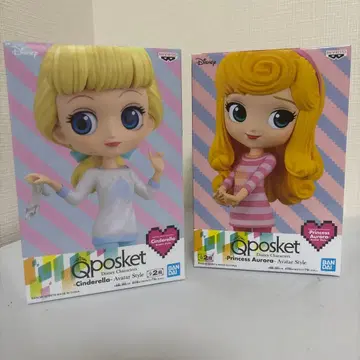 Qposket Disney 오로라 공주 신데렐라 피규어