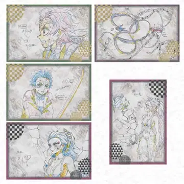 귀멸의 칼날 ufotable 다이닝 유곽편 엽서 세트