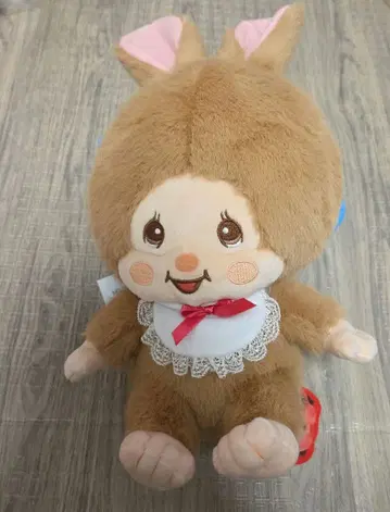 몬치치 라떼 브라운 L 사이즈 봉제 인형 몬치치짱