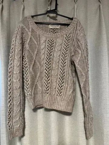 goa THE UNION FOR WORKERS 아이보리 스웨터 M