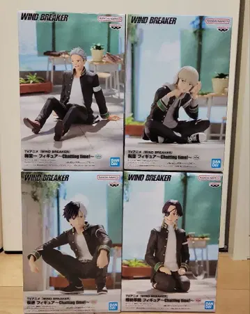 WIND BREAKER Chatting time! 피규어 4종 세트