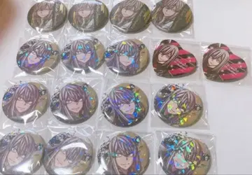 도겐안키 모모데라 신몬 홀로그램 캔뱃지 메탈릭 캔뱃지 하트 캔뱃지