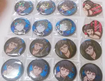 도원암귀 야오로시 이카리 홀로그램 캔뱃지 하트 캔뱃지 메탈릭 캔뱃지