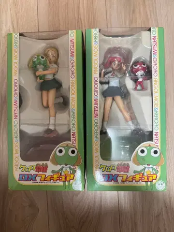 [미개봉] 반프레스토 개구리 중사 케로로 DX 피규어 모아 나츠미 2세트