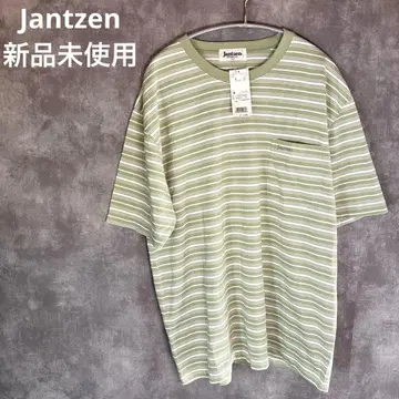 [미사용 새상품] Jantzen 얀센 보더 T셔츠 L 택 포함 90s