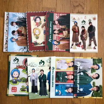 미세스 그린애플 비주얼 시트 8종 로손