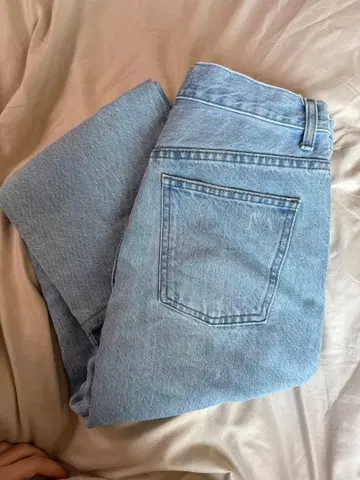 유니클로 JWA 스트레이트 청바지