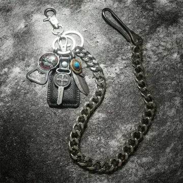 지갑 체인 카라비너 키링 스트랩 K 액세서리 열쇠