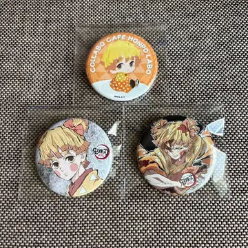 귀멸의 칼날 아가츠마 젠이츠 Labo 캔뱃지 유곽편