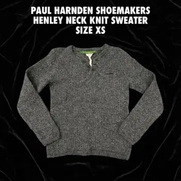 Paul Harnden Shoemakers 헨리넥 니트 스웨터