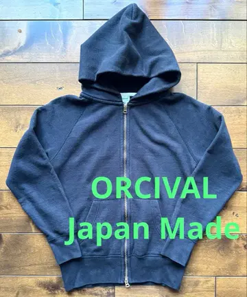 ORCIVAL / 프렌치 테리 지퍼 후디