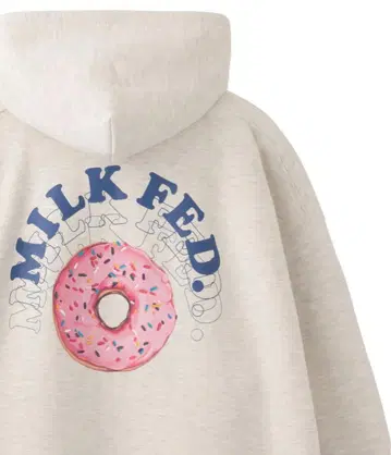 MILK FED. ROUND DONUTS SWEAT HOODIE