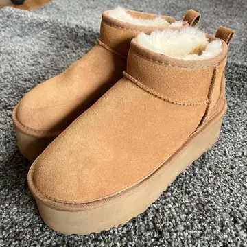 클래식 울트라 미니 플랫폼 부츠