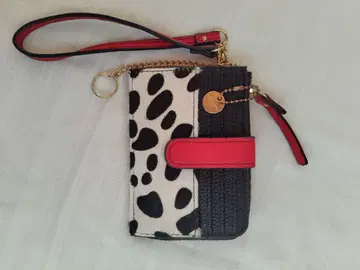 달마시안 패턴 미니 지갑