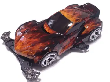 타미야 미니 사륜구동 나이트 헌터 도색 완료