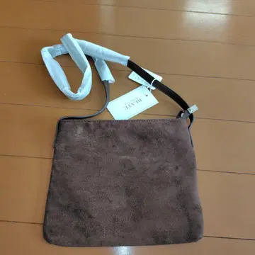 BLATE 브라운 미니 숄더백