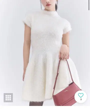 eimy istoire 미니 원피스 화이트 반팔