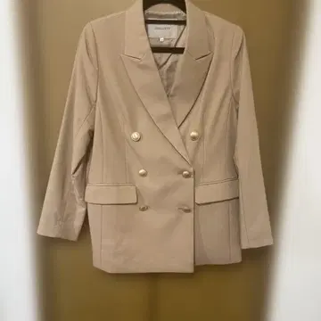 JUSGLITTY 더블 버튼 테일러드 자켓