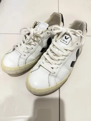 VEJA ESPLAR 스니커즈 화이트 블랙 size 7