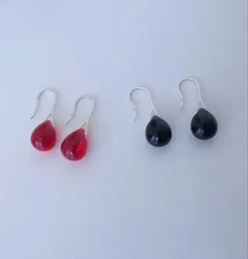 sisi joia 시시조이아 mini gota 이어링 레드