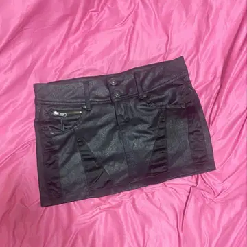 y2k 미니스커트 기믹 타이트 갸루 y2k 펑크 그런지