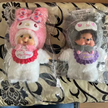 멜로디 키링 & 쿠로미 키링 몽치치 맨홀 카드 포함